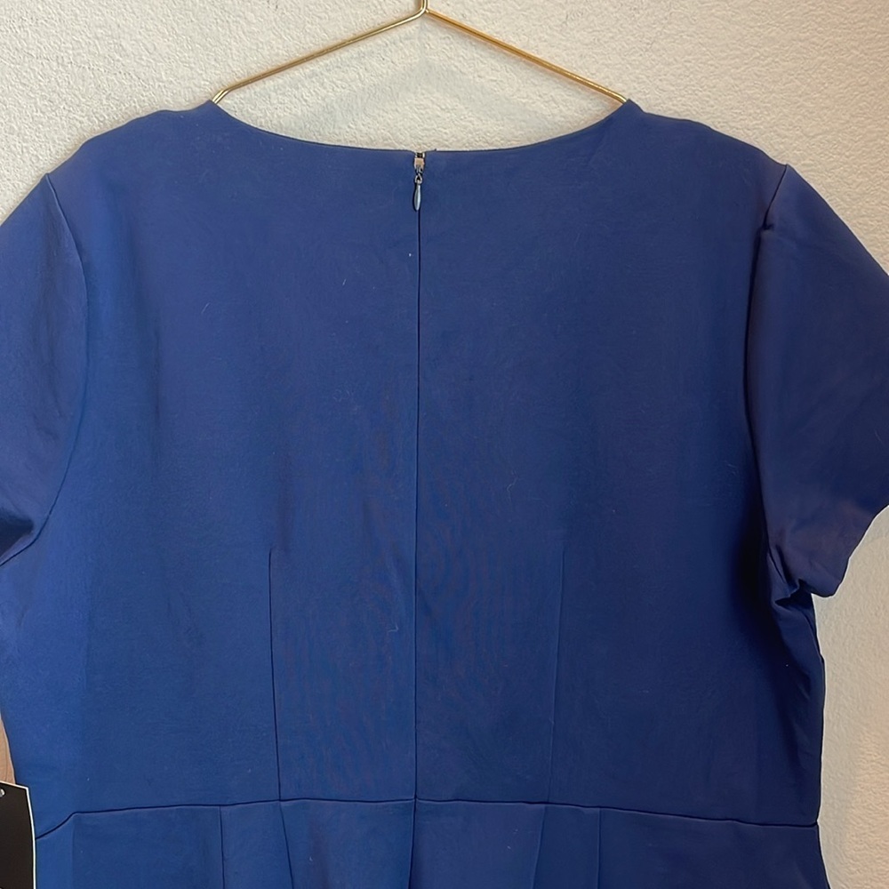 NWT Eloquii Jersey Knit Shift Dress Size 22 - Picture 8 of 9
